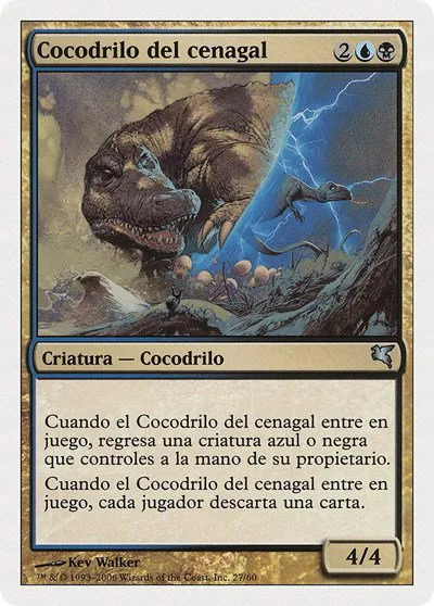 Marsh Crocodile (Spanish) - "Cocodrilo del cenagal" - Spanish