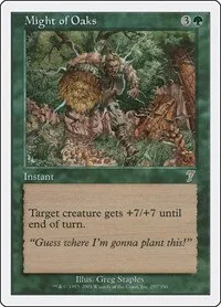 Might of Oaks - Foil