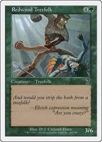 Redwood Treefolk - Foil