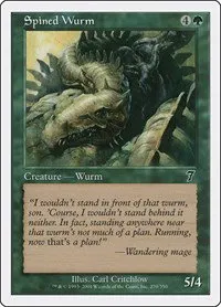 Spined Wurm - Foil