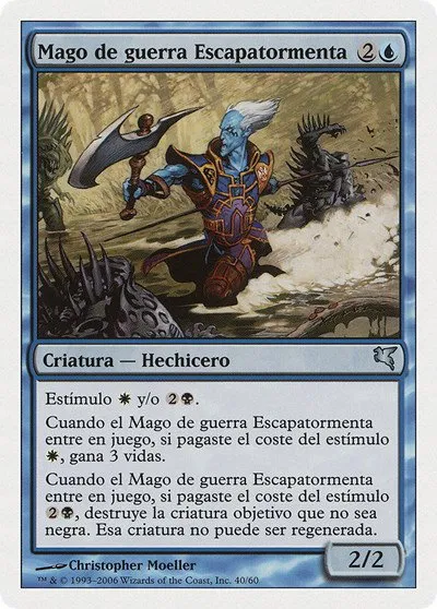 Stormscape Battlemage (Spanish) - "Mago de guerra Escapatormenta" - Spanish