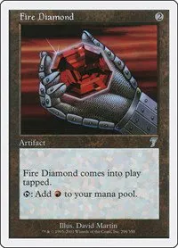 Fire Diamond - Foil