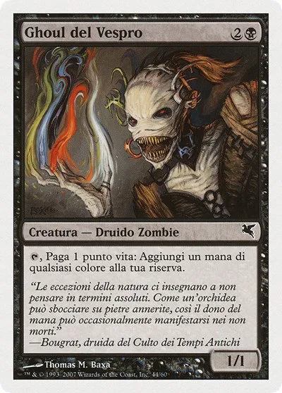 Vesper Ghoul (Italian) - "Ghoul del Vespro" - Italian
