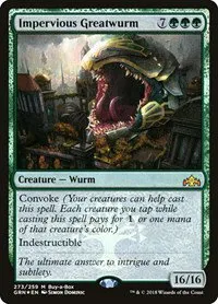 Impervious Greatwurm - Foil Impervious Greatwurm