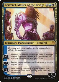 Tezzeret, Master of the Bridge - Foil Tezzeret Master Of The Br