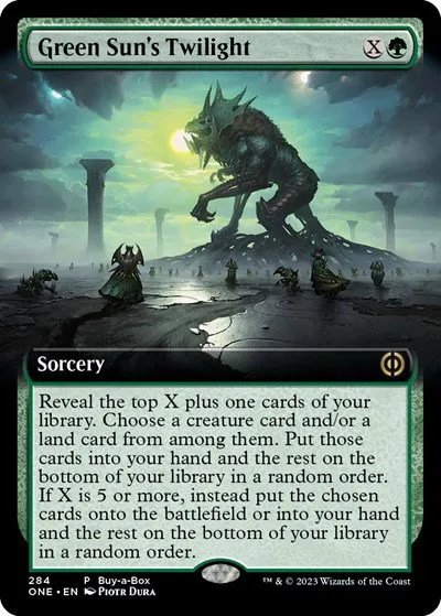 Green Sun's Twilight - Foil Green Sun S Twilight
