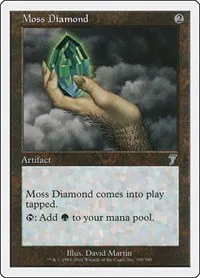 Moss Diamond - Foil