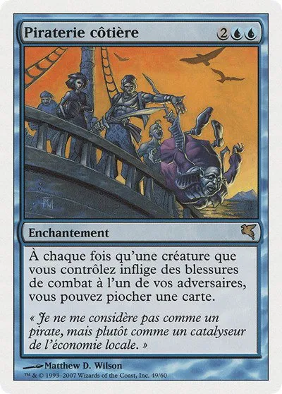 Coastal Piracy (French) - "Piraterie côtière" - French