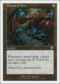 Throne of Bone - Foil