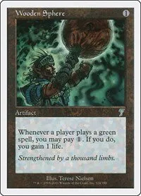 Wooden Sphere - Foil
