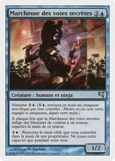 Walker of Secret Ways (French) - "Marcheuse des voies secrètes" - French