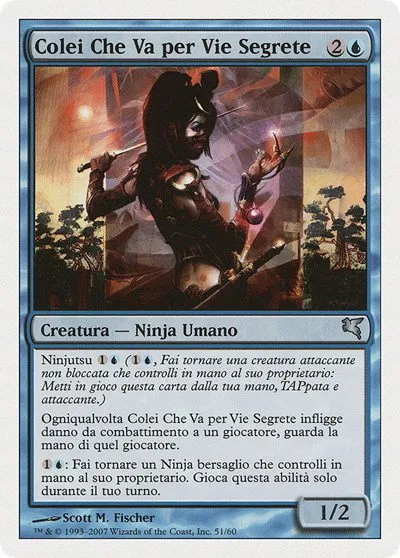 Walker of Secret Ways (Italian) - "Colei Che Va per Vie Segrete" - Italian
