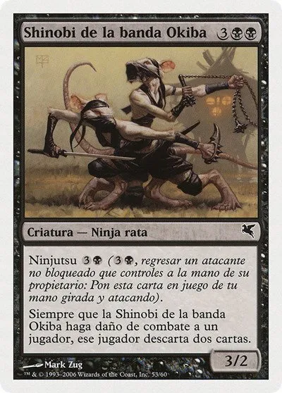 Okiba-Gang Shinobi (Spanish) - "Shinobi de la banda Okiba" - Spanish