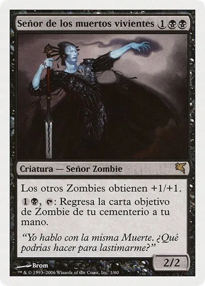 Lord of the Undead (Spanish) - "Señor de los muertos vivientes" - Spanish
