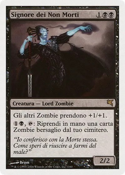 Lord of the Undead (Italian) - "Signore dei Non Morti" - Italian