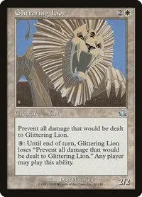 Glittering Lion - Foil