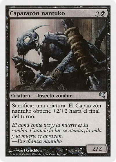 Nantuko Husk (Spanish) - "Caparazón nantuko" - Spanish