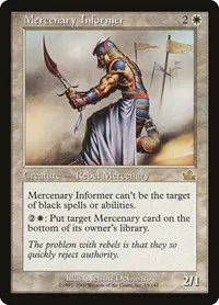 Mercenary Informer - Foil