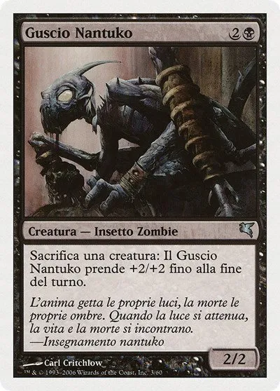 Nantuko Husk (Italian) - "Guscio Nantuko" - Italian