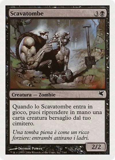 Gravedigger (Italian) - "Scavatombe" - Italian