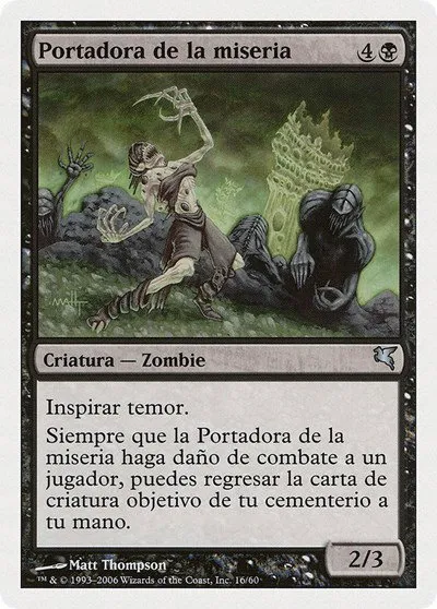 Woebearer (Spanish) - "Portadora de la miseria" - Spanish