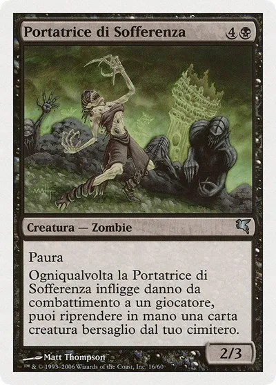 Woebearer (Italian) - "Portatrice di Sofferenza" - Italian
