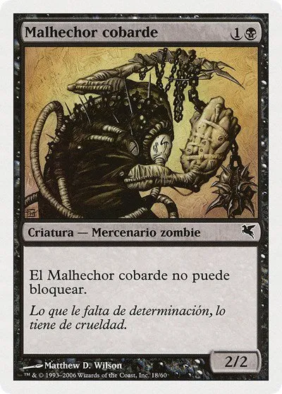 Spineless Thug (Spanish) - "Malhechor cobarde" - Spanish