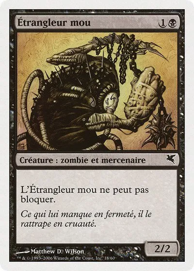Spineless Thug (French) - "Étrangleur mou" - French