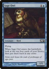 Sage Owl - Foil