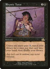 Rhystic Tutor - Foil