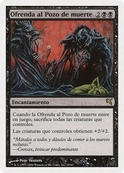 Death Pit Offering (Spanish) - "Ofrenda al Pozo de muerte" - Spanish