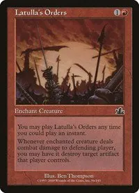 Latulla's Orders - Foil