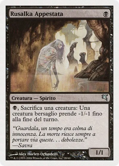 Plagued Rusalka (Italian) - "Rusalka Appestata" - Italian
