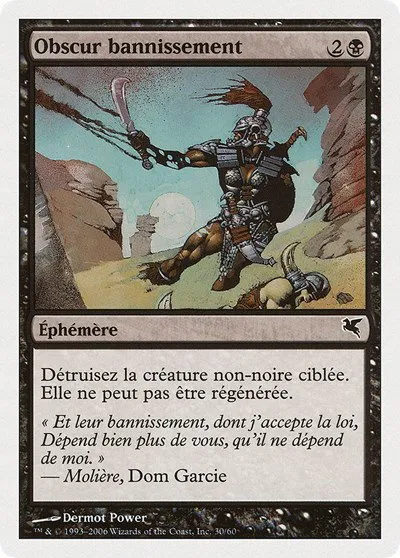 Dark Banishing (French) - "Obscur bannissement" - French