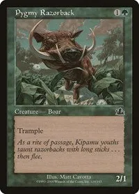 Pygmy Razorback - Foil
