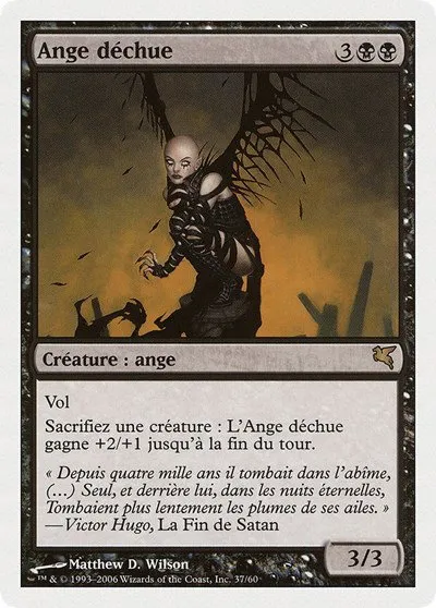 Fallen Angel (French) - "Ange déchue" - French