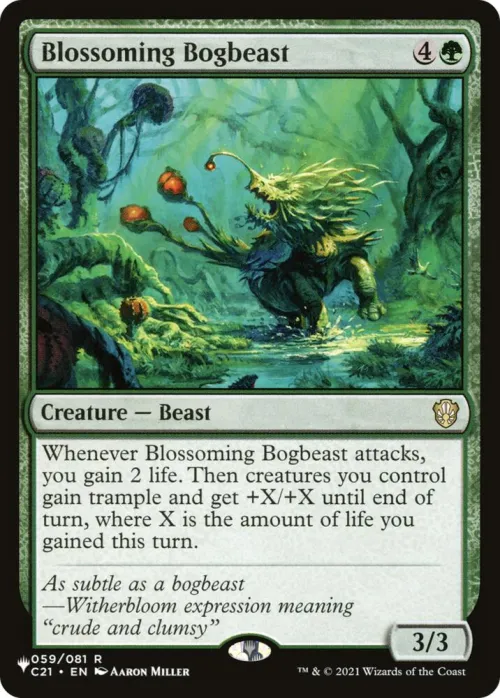 Blossoming Bogbeast - Normal Blossoming Bogbeast