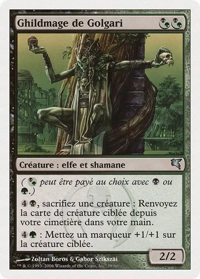 Golgari Guildmage (French) - "Ghildmage de Golgari" - French