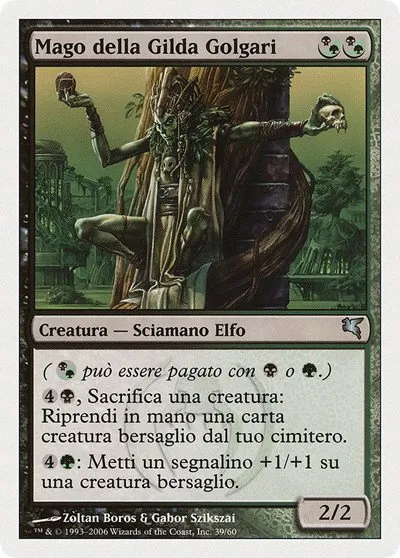 Golgari Guildmage (Italian) - "Mego della Gilda Golgari" - Italian