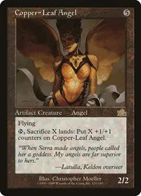 Copper-Leaf Angel - Foil