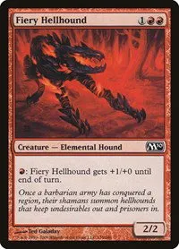 Fiery Hellhound - Foil