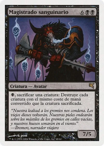 Sanguine Praetor (Spanish) - "Magistrado sanguinario" - Spanish