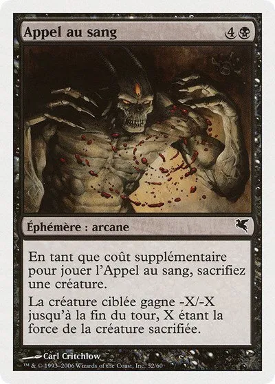 Call for Blood (French) - "Appel au sang" - French