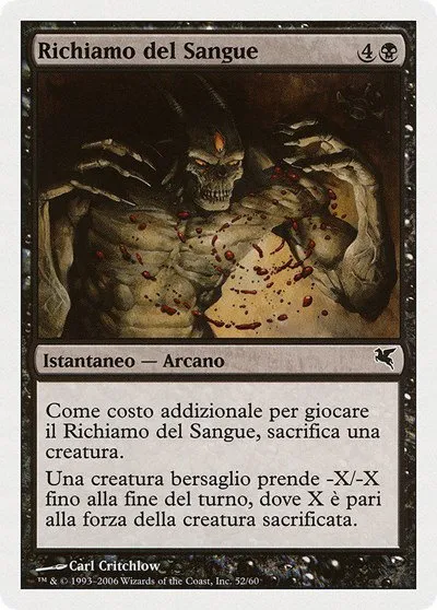 Call for Blood (Italian) - "Richiamo del Sangue" - Italian