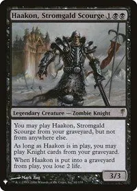Haakon, Stromgald Scourge - Normal Haakon Stromgald Scourg