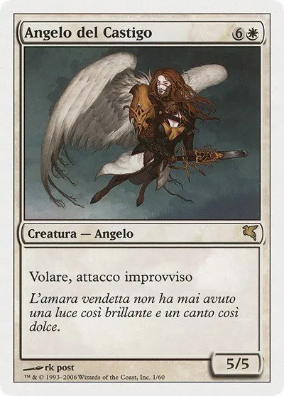 Angel of Retribution (Italian) - "Angelo del Castigo" - Italian