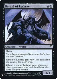 Herald of Leshrac - Foil Herald Of Leshrac