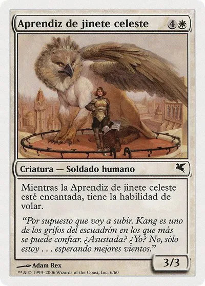 Skyrider Trainee (Spanish) - "Aprendiz de jinete celeste" - Spanish