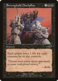 Stronghold Discipline - Foil