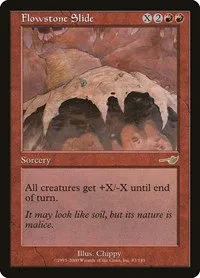 Flowstone Slide - Foil